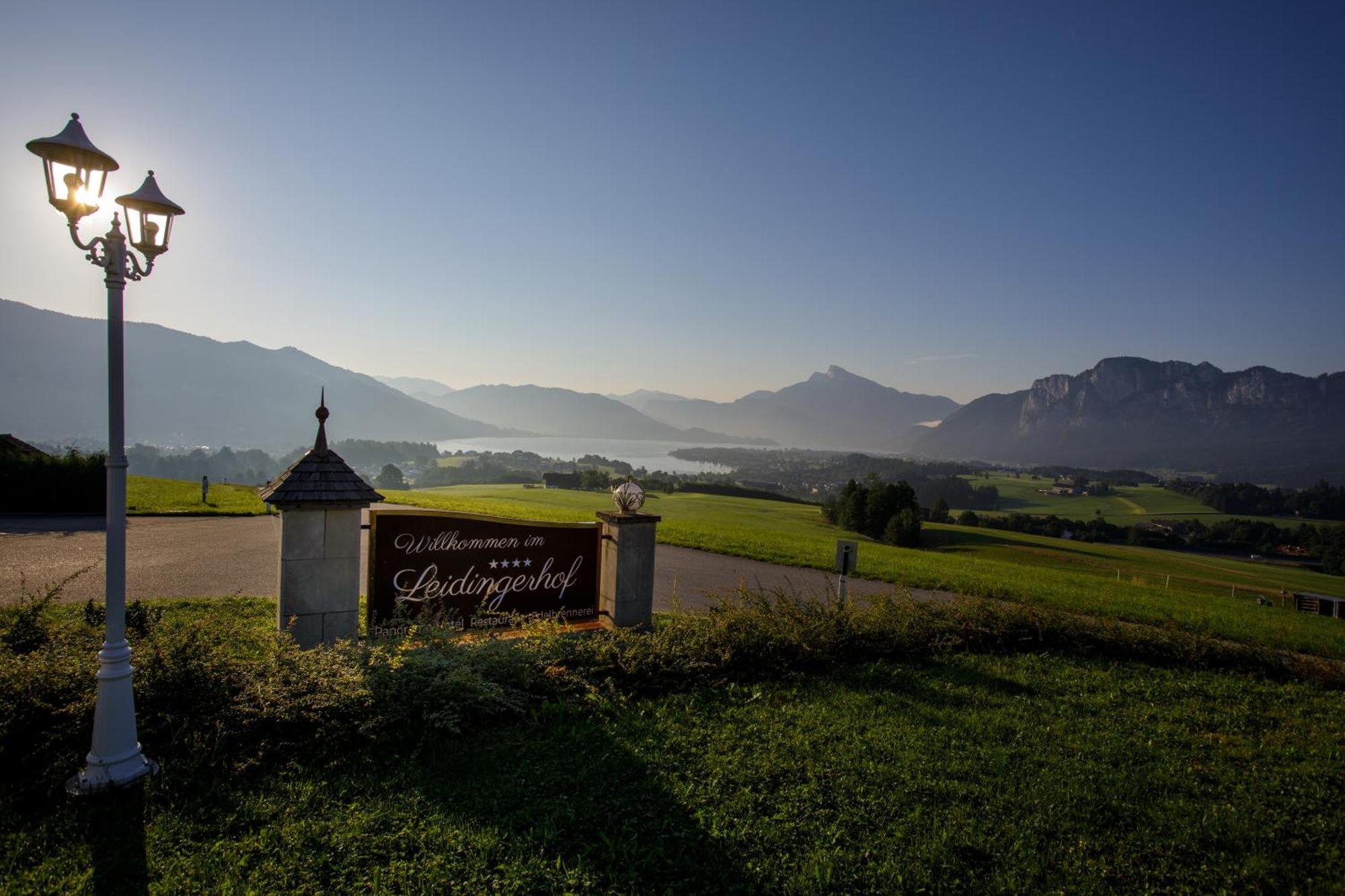 Panorama Hotel Gasthof Leidingerhof Mondsee Luaran gambar