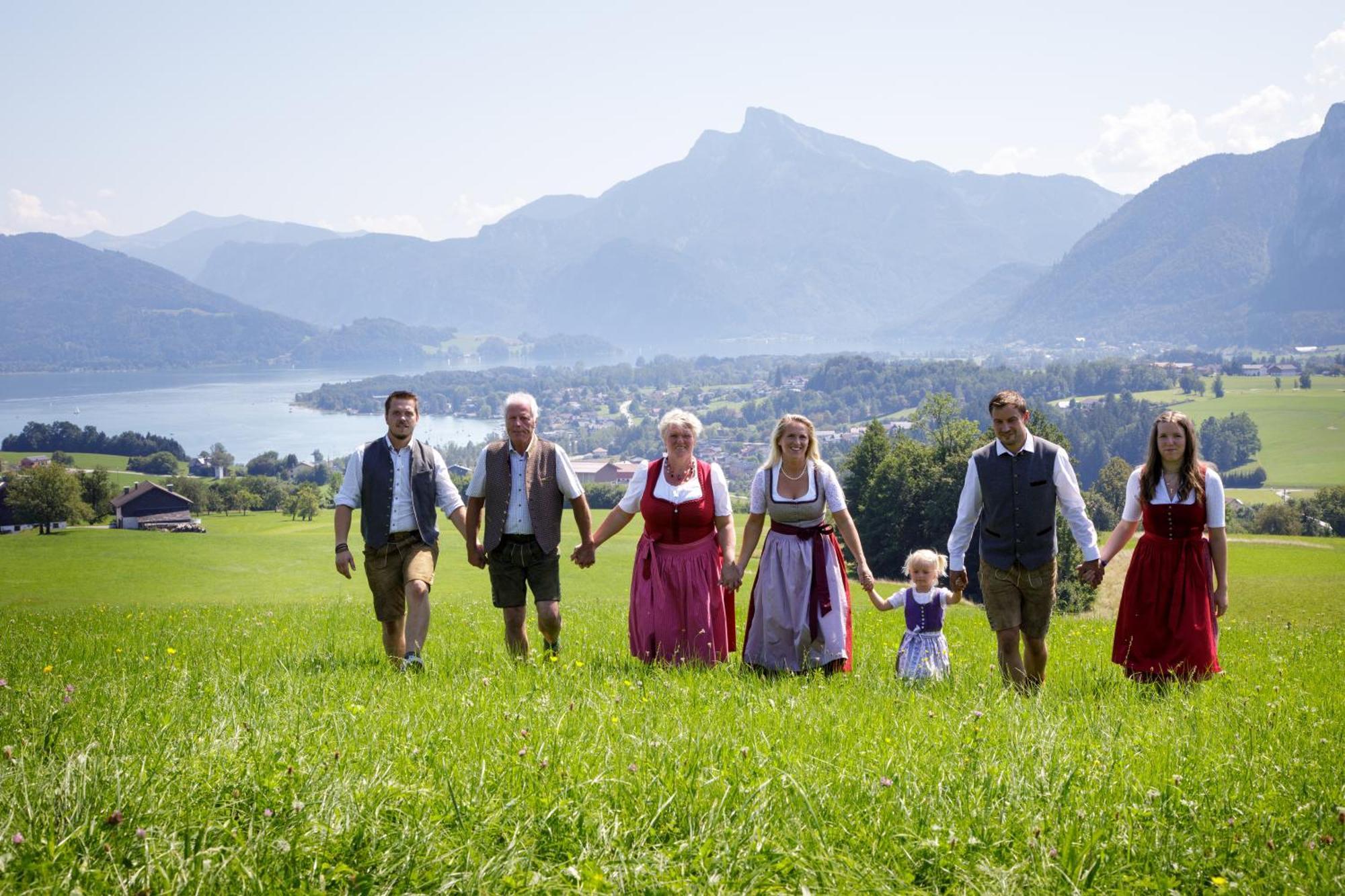 Panorama Hotel Gasthof Leidingerhof Mondsee Luaran gambar