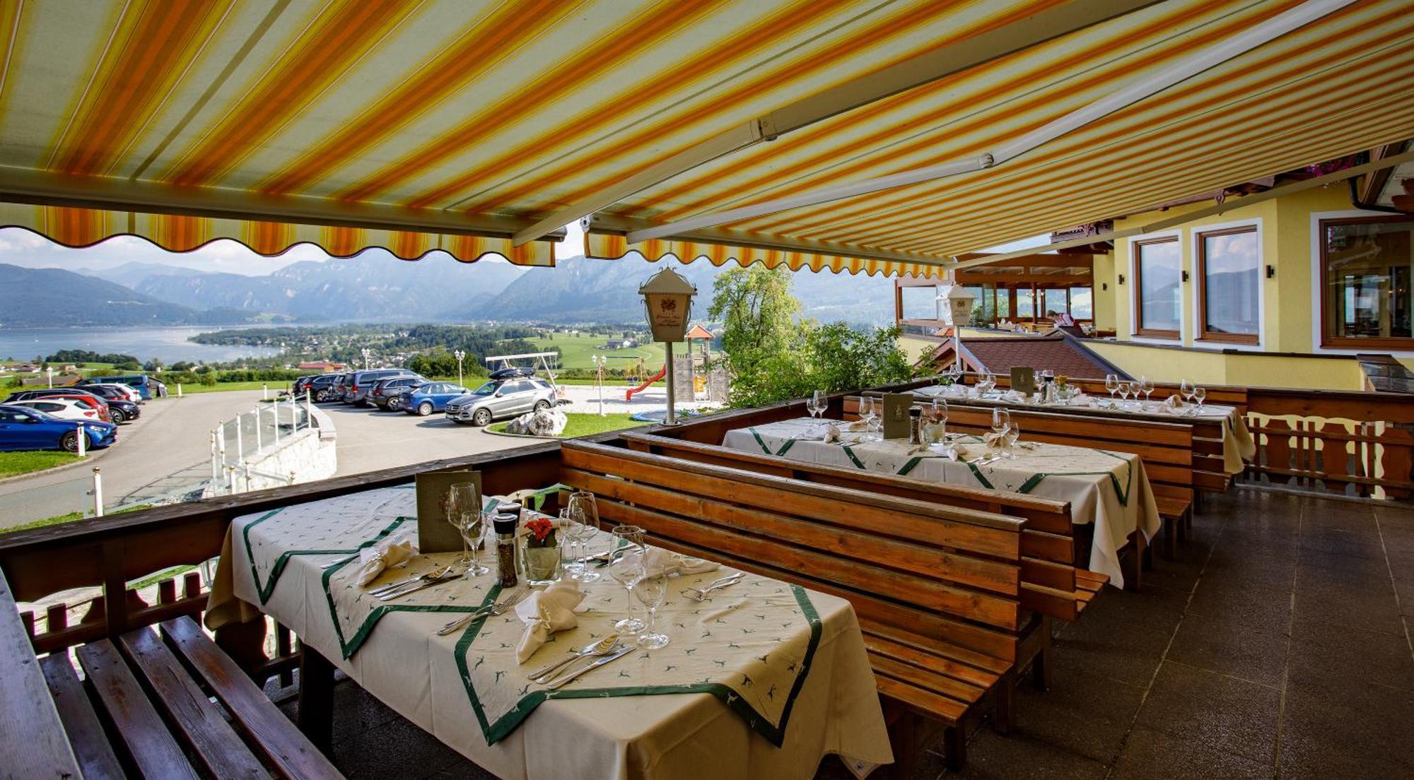 Panorama Hotel Gasthof Leidingerhof Mondsee Luaran gambar