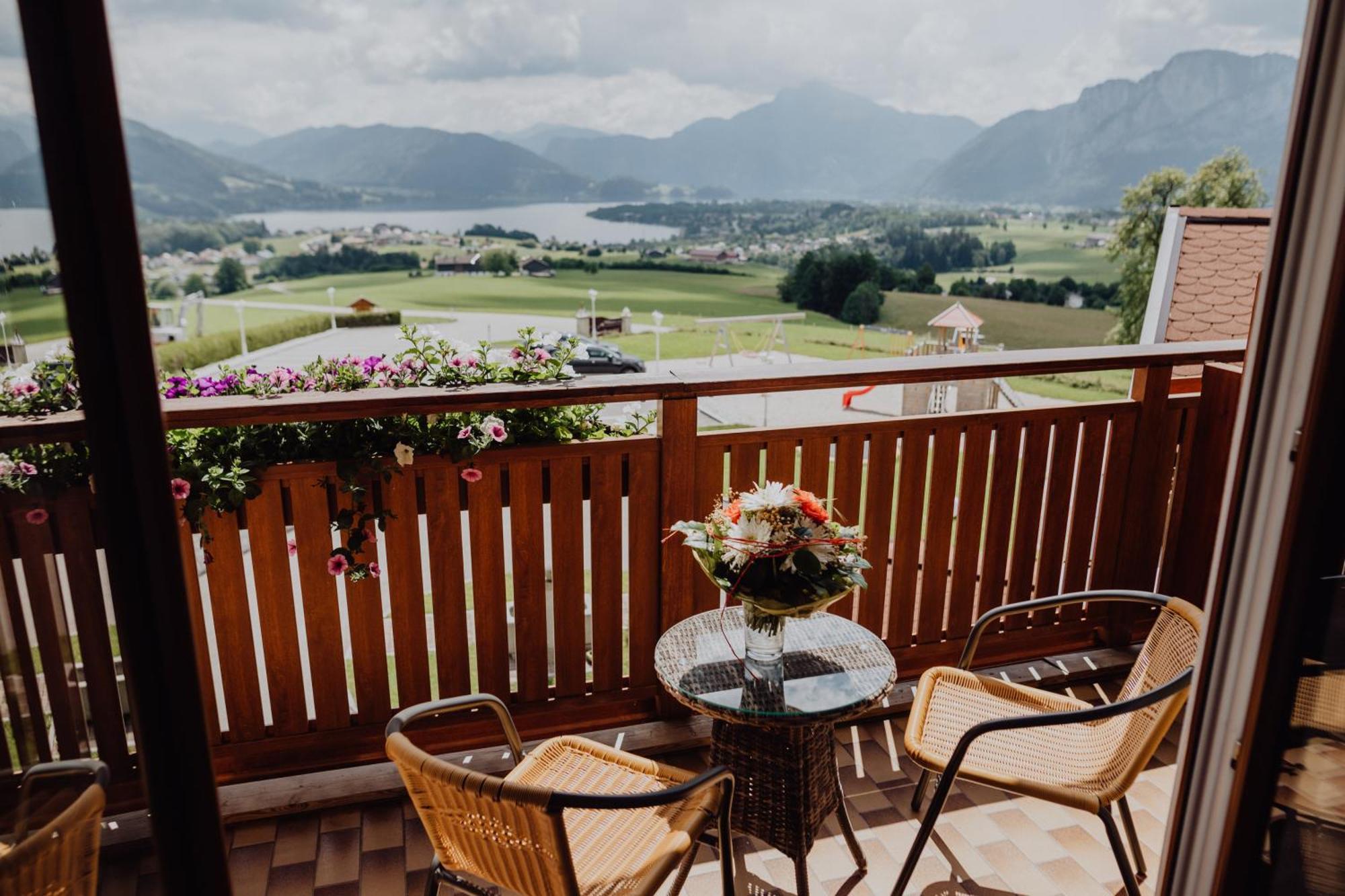 Panorama Hotel Gasthof Leidingerhof Mondsee Luaran gambar