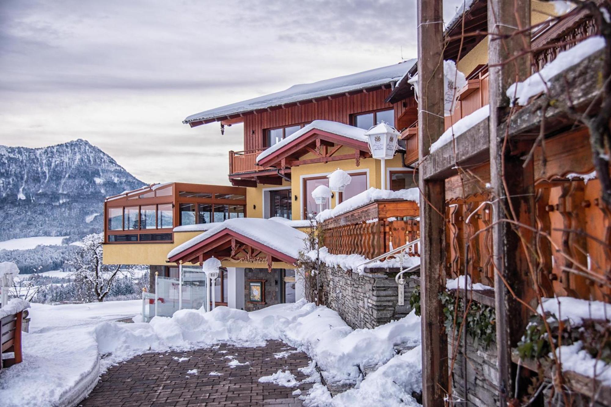 Panorama Hotel Gasthof Leidingerhof Mondsee Luaran gambar