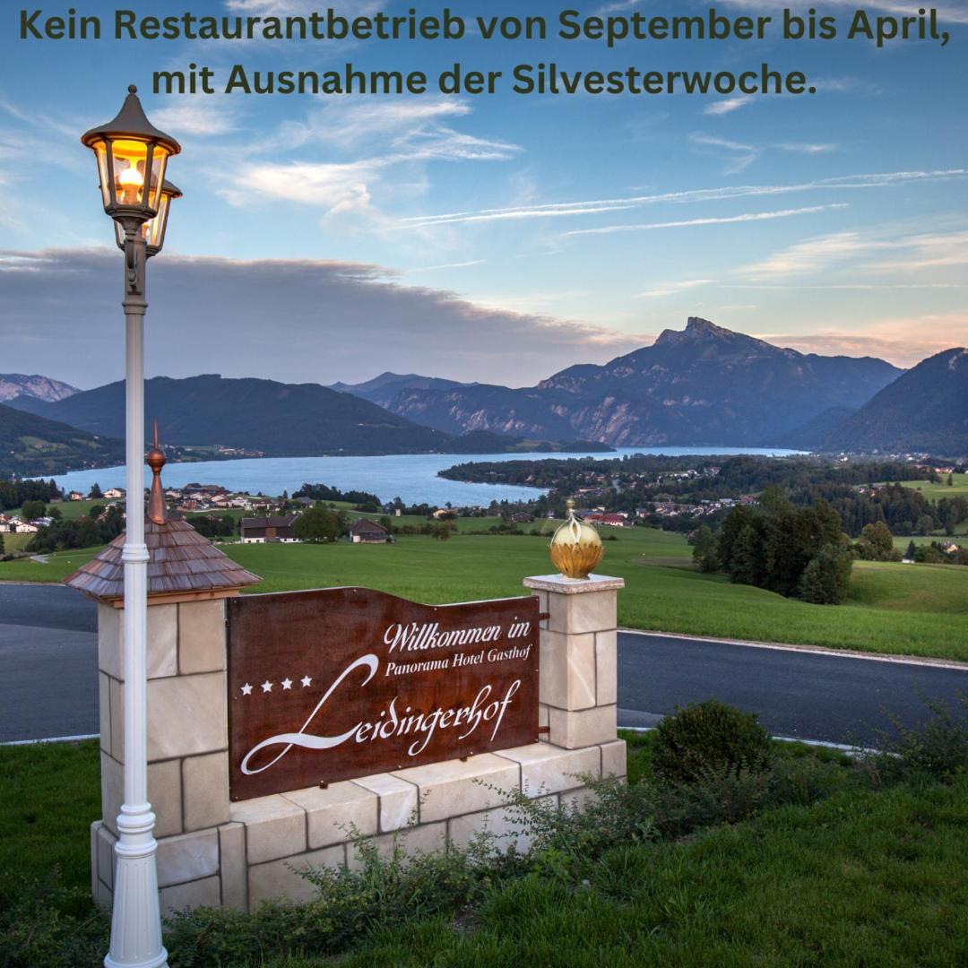 Panorama Hotel Gasthof Leidingerhof Mondsee Luaran gambar